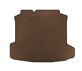 Килимок в багажник (SD, Коричневий) для Volkswagen Polo 2010-2017 рр