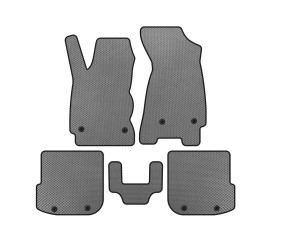Килимки EVA (SD, Сірий) для Ауди A4 B5 1994-2001 рр