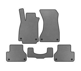 Килимки EVA (SD, Сірий) для Ауди A5 2016-2025 рр