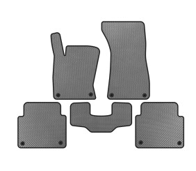 Килимки EVA (Short, Сірий) для Ауди A8 2002-2009 рр