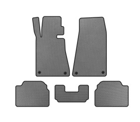 Килимки EVA (Сірі) для BMW 5 серія E34 1988-1995 рр