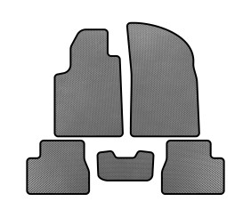 Килимки EVA (Сірий) для Citroen C-3 2002-2009 рр