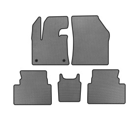 Килимки EVA (Педаль газу з підлоги, Сірий) для Citroen C5 Aircross 2017- рр