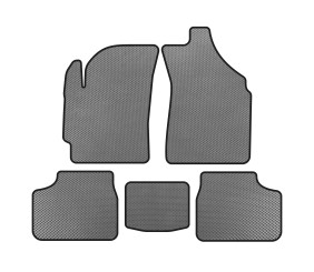 Килимки EVA (Сірий) для Daewoo Matiz 1998-2008 рр