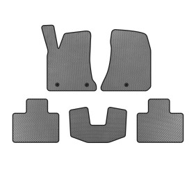 Килимки EVA (2015-2023, SD, Сірий) для Dodge Charger рр