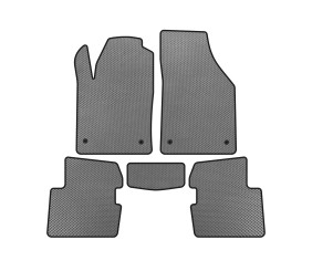 Килимки EVA (SD, Сірий) для Dodge Dart 2012-2017 рр