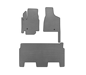 Килимки EVA (2008-2020, 8-ми місний/Комплектація SXT, Сірий) для Dodge Grand Caravan V рр