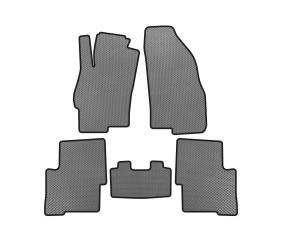 Килимки EVA (SD, Сірий) для Fiat Linea 2006-2018 рр