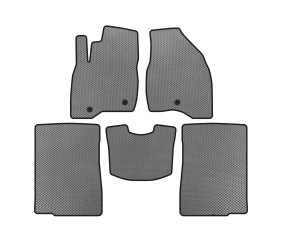 Килимки EVA (2015-2017, 2 ряди, 7-ми місний, Сірий) для Ford Explorer рр