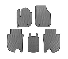 Килимки EVA (HB, Гібрид, Сірий) для Honda FIT/Jazz 2014- рр