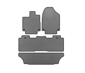 Килимки EVA (3 ряди, Сірий) для Honda Odyssey 2017- рр