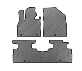 Килимки EVA (2 ряди, 7-ми місний, Сірий) для Hyundai Palisade 2018-2025 рр