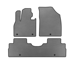 Килимки EVA (2 ряди, 8-ми місний, Сірий) для Hyundai Palisade 2018-2025 рр