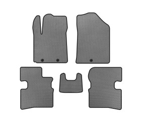 Килимки EVA (2009-2011, HB, Сірий) для Kia Picanto рр