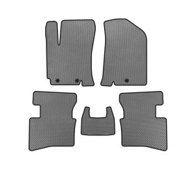 Килимки EVA (SD, Сірий) для Kia Rio 2012-2017 рр
