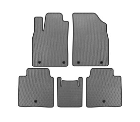 Килимки EVA (SD, Гібрид, Сірий) для Lexus ES 2012-2018 рр