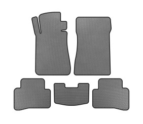 Килимки EVA (SD, Сірий) для Mercedes C-class W202 1993-2001 рр