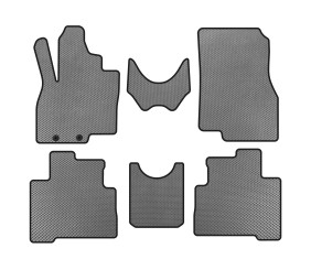 Килимки EVA (2 ряди, Сірий) для Mitsubishi Grandis 2003-2011 рр