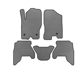 Килимки EVA (2 ряди, Сірий) для Nissan Pathfinder R51 2005-2014 рр