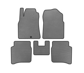 Килимки EVA (SD, Сірий) для Nissan Primera P12 2002-2007 рр