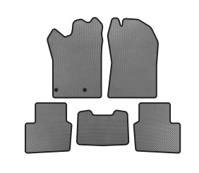 Килимки EVA (Гібрид, Сірий) для Nissan Qashqai 2021- рр