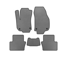 Килимки EVA (2 ряди, Сірий) для Opel Zafira B 2005-2011 рр