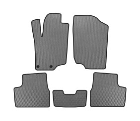 Килимки EVA (HB, 5-ти дверний, Сірий) для Peugeot 207 2006-2014 рр