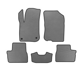Килимки EVA (2015-2019, HB, 5-ти дверний, Сірий) для Peugeot 208 рр
