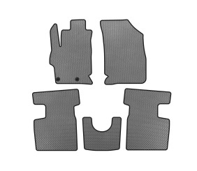 Килимки EVA (2017-2026, SD, Сірий) для Peugeot 301 2012- рр