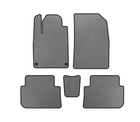 Килимки EVA (SD, Сірий) для Peugeot 407 2004-2011 рр