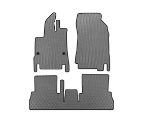 Килимки EVA (7-ми місний/Довга база, Сірий) для Peugeot Partner/Rifter 2019- рр