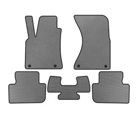 Килимки EVA (2014-2018, Сірий) для Porsche Macan рр