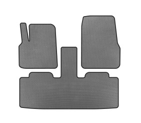 Килимки EVA (2 ряди, 7-ми місний, Сірий) для Renault Espace 2002-2014 рр