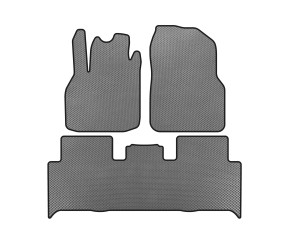 Килимки EVA (2 ряди, Сірий) для Renault Scenic/Grand 2003-2009 рр