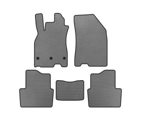 Килимки EVA (SD, Сірий) для Renault Megane III 2009-2016 рр