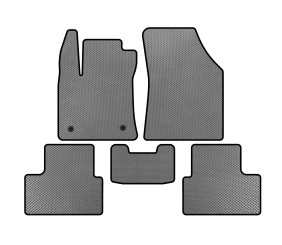 Килимки EVA (SD, Сірий) для Renault Megane IV 2016-2025 рр