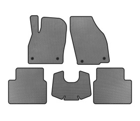 Килимки EVA (АКПП, Сірий) для Skoda Kamiq 2019- рр