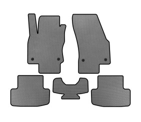 Килимки EVA (Сірий) для Skoda Karoq 2018- рр