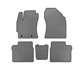Килимки EVA (2016-2019, SD, Сірий) для Toyota Corolla рр