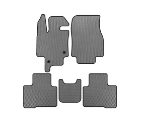 Килимки EVA (2 ряди, 7-ми місний, Сірий) для Toyota Highlander 2019- рр