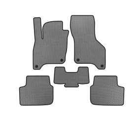 Килимки EVA (SD, Електро, Сірий) для Volkswagen E-Bora 2019- рр