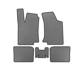 Килимки EVA (HB, 3-х дверний, Сірий) для Volkswagen Golf 3 1991-2001 рр