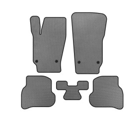 Килимки EVA (HB, 3/5-ти дверний, Сірий) для Volkswagen Polo 2010-2017 рр