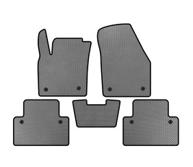 Килимки EVA (HB, 3-х дверний, Сірий) для Volvo C30 2006-2012 рр
