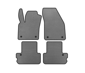 Килимки EVA (Кабріолет, Сірий) для Volvo C70 2006-2010 рр