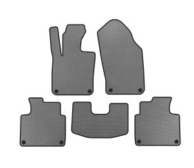 Килимки EVA (SD, Коротка база, Сірий) для Volvo S90/V90 2016- рр