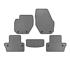 Килимки EVA (SW, Сірий) для Volvo V60 2011-2018 рр