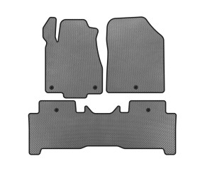 Килимки EVA (2 ряди, Сірий) для Acura MDX 2007-2013 рр
