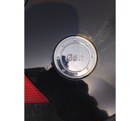 Накладка на лючок бензобака (нерж) для Volkswagen Golf 4 1997-2006 рр