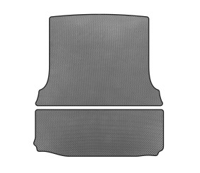 Килимок в багажник EVA (Вантажний, Сірий) для Fiat Fiorino/Qubo 2008-2024 рр